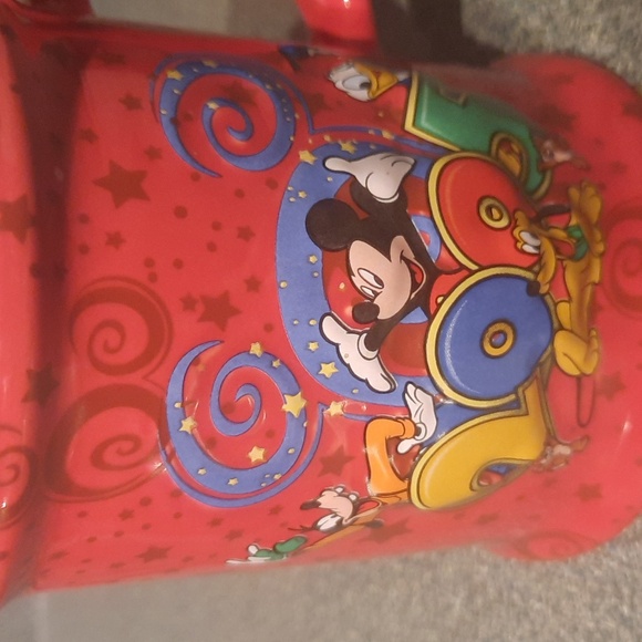 Walt Disney World 2005 Red Ceramic 'Where the Party Never Ends' 3D Mug - Picture 2 of 9